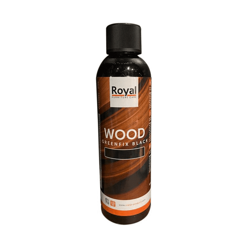 Greenfix Black 250 ml voor transparant zwart hout