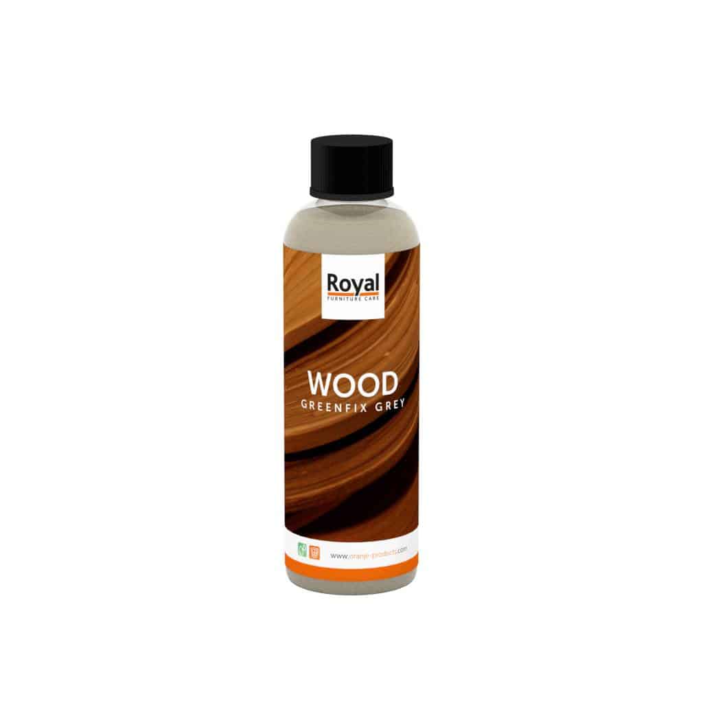 Greenfix Grey 250 ml voor hout met een lichtgrijze uitstraling