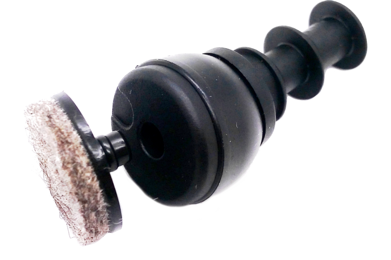 QuickClick set holle poot 13 mm met viltglijder 20 mm