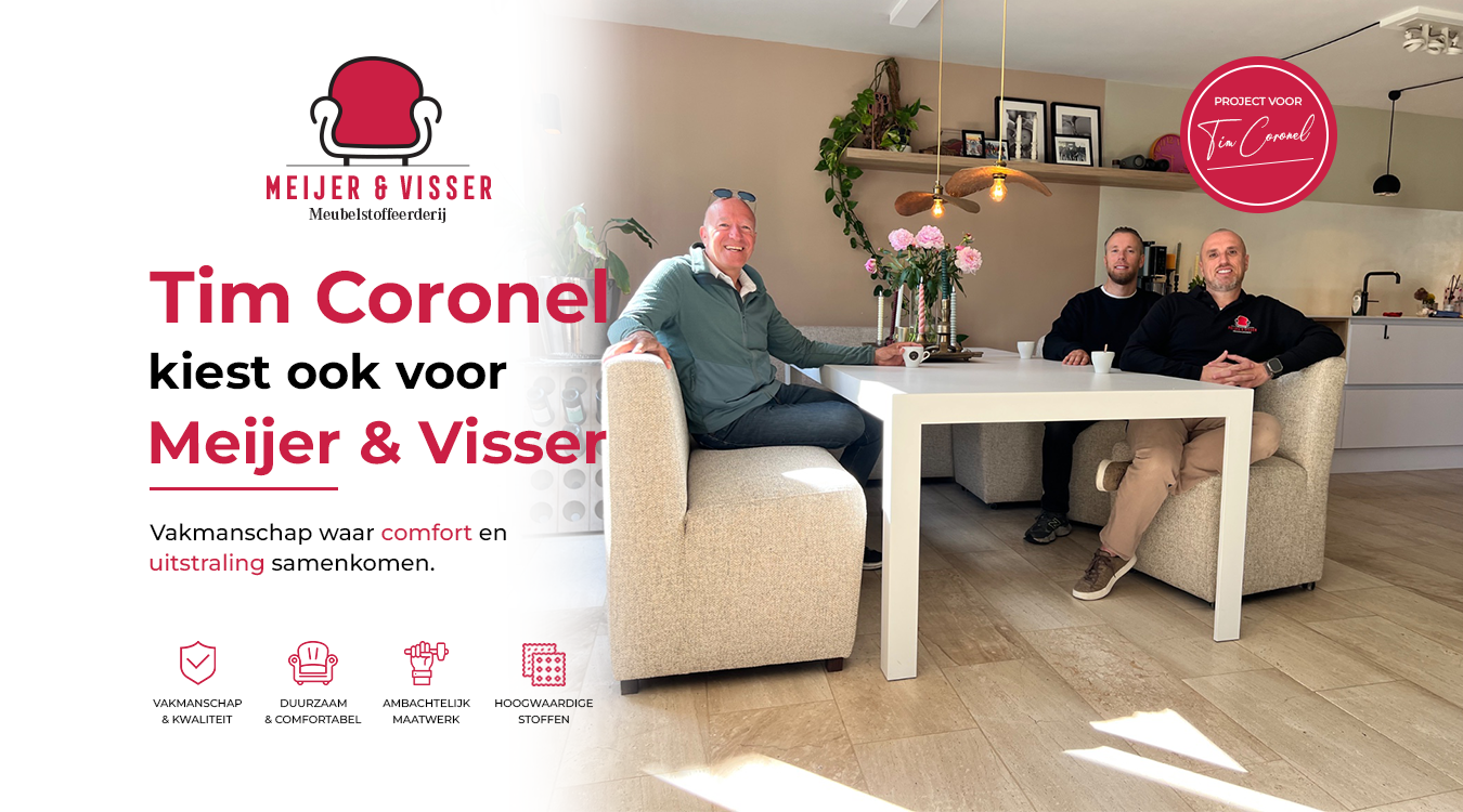 Video laden: bank stofferen Tim Coronel Meijer &amp; Visser  stoffeerderij
